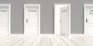 Choosing the right business structure.