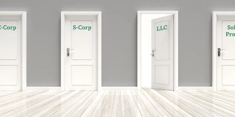 Choosing the right business structure.
